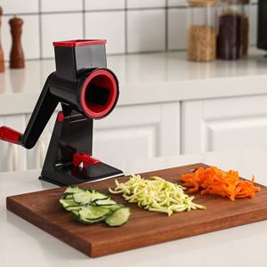 Râpe à <span class=keywords><strong>carottes</strong></span> manuelle de cuisine, plateau en plastique PP et lame en acier <span class=keywords><strong>pour</strong></span> trancher et râper le gingembre, l'ail et les noix - Product Image 2