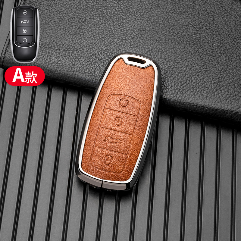 Un gunmetal &amp; brun