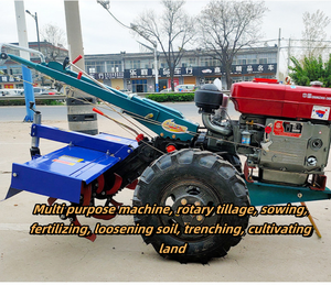 Tracteur à main diesel travail du sol rotatif crête bâtiment <span class=keywords><strong>tige</strong></span> laboureuse <span class=keywords><strong>verger</strong></span> montagne eau sécheresse double usage intégré - Product Image 4
