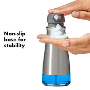 <span class=keywords><strong>Vetro</strong></span> <span class=keywords><strong>in</strong></span> acciaio inox manuale Hotel cucina 355 ML piatto a mano schiuma di sapone <span class=keywords><strong>liquido</strong></span> bottiglia di lusso <span class=keywords><strong>in</strong></span> stile moderno - Product Image 2