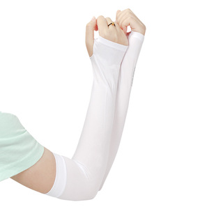 Mangas de Seda de Hielo para Verano, para Hombre y Mujer, Finas y con Protección UV, Guantes de Protección Solar para Uso en Exteriores - Product Image 1