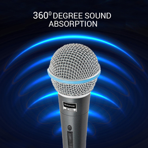 Usine En Gros Professionnel Enregistrement Stéréo Musique Pick Up Performance En Scène 4M Câble Microphone Filaire Pour L'enseignement - Product Image 5