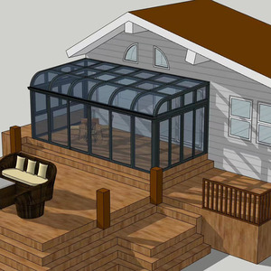 Piccolo ombrellone <span class=keywords><strong>per</strong></span> 4 stagioni su misura <span class=keywords><strong>per</strong></span> il Patio del ristorante - Product Image 5