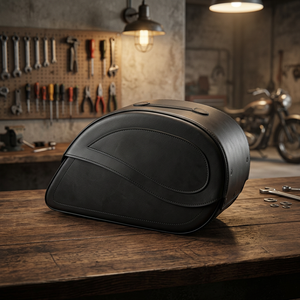 Bolsa seca de cuero PU para SILLÍN de motocicleta, con PVC y aluminio, herramienta para equipaje de viaje, almacenamiento de casco, resistente a la intemperie - Product Image 2