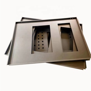 Boîtier de châssis en tôle thermolaquée, découpe laser, pliage, fabrication pour instrument de contrôle industriel - Product Image 5