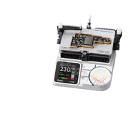 Station de dessoudage intelligente QianLi F1X avec contrôle de température pour la maintenance des puces PCB des téléphones mobiles X-17PM – Kit d'outils