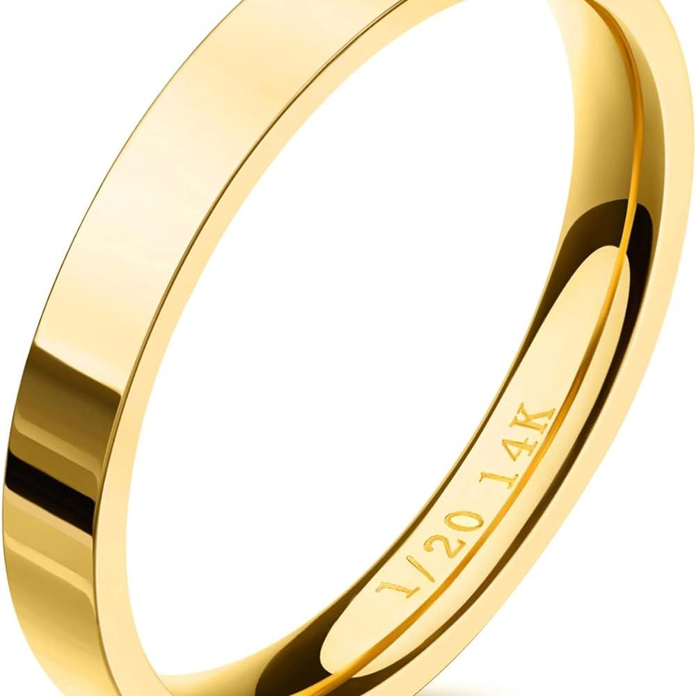Platinum Thumb Rings Stylish Durable Jewelry for Men Women