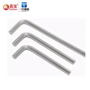 1.5mm-10mm Allen Key Wrench Set China Wholesale High Quality Steel Hex Wrench Nickel Plated Allen Hex Key Of Hardware Tools