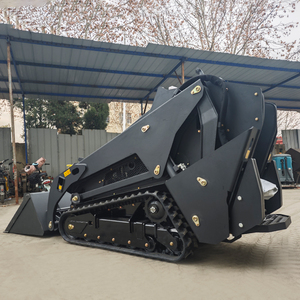 Euro 5 Uzun Ömürlü V1000 Mini Skid Steer Yükleyici Düşük Gürültülü Kubota Ön Uçlu Dizel Yükleyiciler Çiftlikler ve Bahçeler İçin Uygundur - Product Image 3