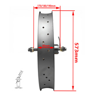 Kit de conversion de moteur de moyeu arrière sans balais et sans engrenages pour vélo électrique Fat Ebike 26 pouces 26x4.0, 60V 72V 3000W