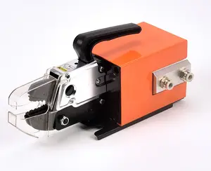 Pneumatic wire terminal crimping machine with various molds 220V