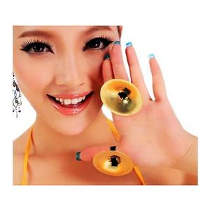 Jello FC-1 5.3 cm Ferro Dedo Pratos Sagat Zagat Zill Traje de Dança do Ventre Oriental Profissional Gong Pratos para Dançar - Product Image 3