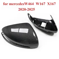 Coque de rétroviseur pour Mercedes-Benz W167 GLE X167 GLS C292 GLE Coupé W464 G63 2019-2024 en fibre de carbone