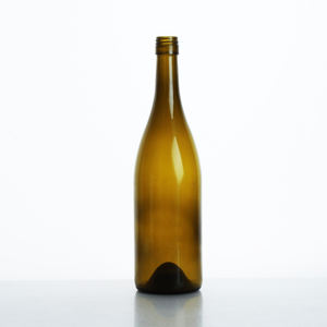 Блестящий черный роскошный пустой фруктовый коньяк 750 мл стеклянная бутылка вина с пробкой - Product Image 3