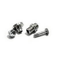 Pièces usinées CNC sur mesure, usinage de précision CNC, alliage d'aluminium, petites pièces, acier inoxydable 5 axes