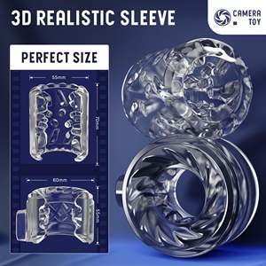 זכר מאונטור גברים צעצוע מין למבוגרים צעצוע מין אוראלי מלטף פין יד סופר אלסטי מאונן ביצה ללא ידיים - Product Image 5