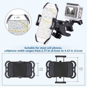 Envío rápido <span class=keywords><strong>Universal</strong></span> 16-60mm manillar motocicleta bicicleta soporte para cinta de correr <span class=keywords><strong>carrito</strong></span> de Golf - Product Image 5