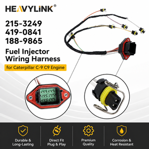 HEAVYLINK Fuel Injector Wiring Harness 215-3249 419-0841 188-9865 for Caterpillar C9 Engine Durable <b>Plug</b> & Play - Product Image 1