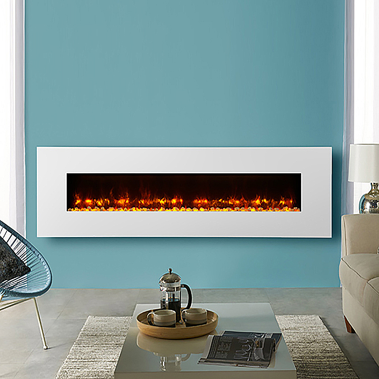 electric fireplace 12 inch thin