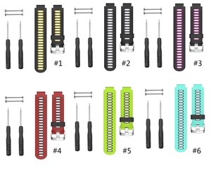 Dây Đeo Đồng Hồ Silicon Thay Thế Dây Đeo Đồng Hồ Silicon Cho <span class=keywords><strong>Garmin</strong></span> <span class=keywords><strong>Forerunner</strong></span> 735XT 630 620 235 230 <span class=keywords><strong>220</strong></span> Dây Đeo - Product Image 2