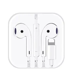 Auricolari cablati Light ning cuffie musicali per Apple iPhone 12 11 Pro XR X XS Max 8 7 Plus auricolari con microfono cuffie Stereo HiFi