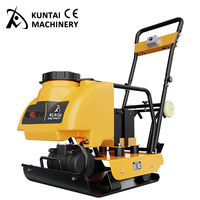 Compacteur vibrant électrique pour sols et graviers KUNTAI TC-90 24V40AH avec batterie au lithium pour la construction routière et l'asphalte