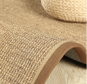 Оптовая продажа, жаккардовый сизальный джутовый коврик для кошки, коврик для чайной комнаты, дзен, для гостиной, B & B отеля, производство экспертов - Product Image 1