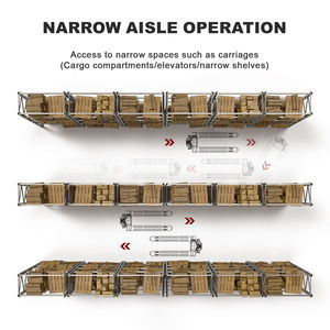 Sürgülü güç Jack Forklift makineleri olmadan hoşgeldiniz distribütörler otomatik 1.5Ton 2Ton pil elektrikli transpalet - Product Image 5
