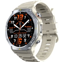 Reloj Inteligente CRG48 con GPS para Exteriores, Pantalla AMOLED de 1.43'' con Linterna LED, Llamadas Bluetooth, Resistente al Agua 3ATM, Estilo Deportivo, 2025