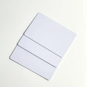 UHF blanco en blanco PVC Tarjeta de Identificación impresora de tarjetas imprimible largo rango de lectura tarjeta RFID