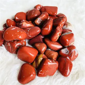 Wholesale price natural red jasper crystal tumbled stone