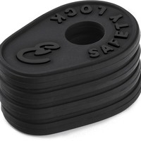 Nouvel arrivage Serrure de sangle de guitare en silicone souple et durable réutilisable de haute qualité