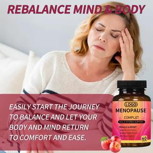 Service privé Ménopause Capsules de supplément à base de plantes Soutien de l'équilibre hormonal pour les femmes ménopausées Pas pour les femmes enceintes - Product Image 2