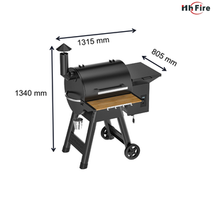 Facile griller <span class=keywords><strong>plancha</strong></span> granulés économie barbecue fumeur machine plaque chauffante - Product Image 5