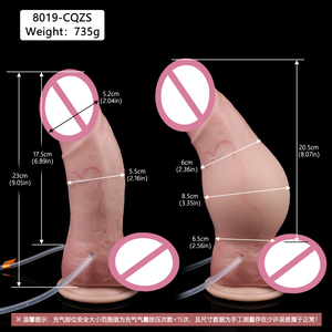 SXXY eiaculazione gonfiabile Dildo anale Plug per donne uomini realistici giocattoli sessuali in Silicone per la prostata vaginale gioco giocattoli sessuali all'ingrosso - Product Image 2