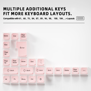 คีย์แคปแบบเจลลี่ 132 ปุ่ม, แกะสลักด้านข้างและด้วยเลเซอร์, <span class=keywords><strong>ภาษา</strong></span>อังกฤษและภาษาไทยสำหรับคีย์บอร์ดเกมมิ่งแบบกลไก - Product Image 4