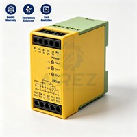 Nuevo Relé de Seguridad Original 486804, 12 Meses de Garantía, Contactos Guiados por Fuerza, Certificado de Seguridad