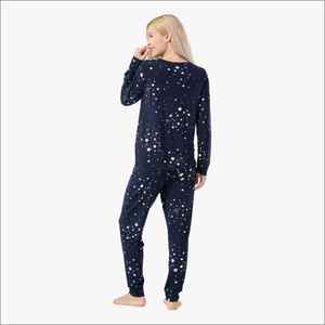 Custom Bamboo Cotton Sleepwear Shinning Star Sleep Wear For Women Clothing Manufacturer Vietnam <b>Pajama</b> Sets Loungewear - Product Image 3