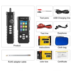 Comprobador <span class=keywords><strong>de</strong></span> Cables <span class=keywords><strong>de</strong></span> Red NF-8506, Admite Prueba <span class=keywords><strong>PING</strong></span>/Escaneo IP/<span class=keywords><strong>Velocidad</strong></span> del Puerto <span class=keywords><strong>de</strong></span> Red, Herramienta Multifunción para Localizar Cables - Product Image 6
