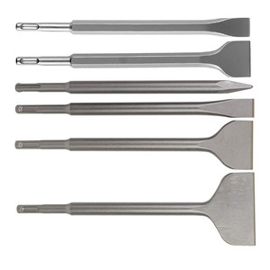 Cincel de tallado de acero de alta dureza SDS Plus para <span class=keywords><strong>martillo</strong></span> rotatorio, para eliminación de azulejos, limpieza de mortero de hormigón, adhesivos de suelo y materiales de piedra. - Product Image 2