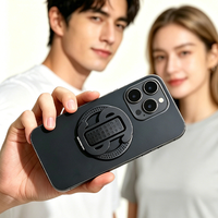 Support de téléphone TKT avec anneau de maintien, rotation à 360°, support métallique pour iPhone 18, Android, accessoires universels pour téléphone portable