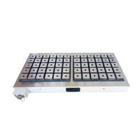 Mors de serrage magnétique électro-permanent entièrement métallique durable, résistant aux liquides de refroidissement, pour usinage CNC et perçage