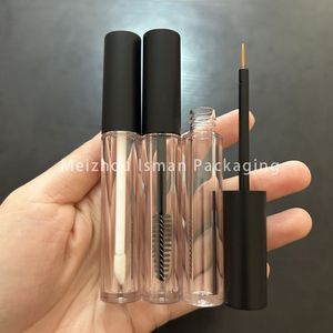 ISMAN 3ml Tube Rond Noir Mat pour Gloss à Lèvres, Mascara, <span class=keywords><strong>Eyeliner</strong></span>, Flacon Vide pour Sérum de Croissance des Cils, Vente en Gros, Marque Privée, Nouveau Produit Professionnel - Product Image 4