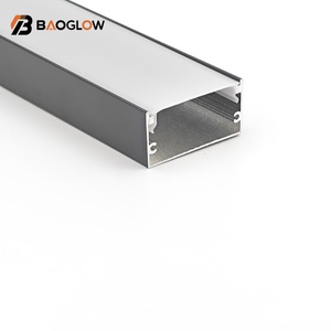 Factory 40*20 Black Customized Outdoor Rgb Led Profile <b>Light</b> for Aluminum Profile <b>Light</b> for Surface Roof 20mm Channel Costmazing - Product Image 4