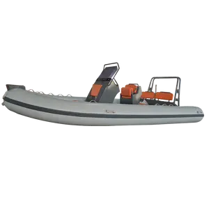 핫 세일 PVC tekne 하이팔론 오르카 유리 섬유 유리 섬유 알루미늄 선체 풍선 리브 580 보트 모터