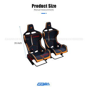 Asientos de Fibra de Carbono Seca de Alta Calidad que Ofrecen Soporte Óptimo, Personalizables y Ajustables Manualmente para McLaren MP4 - Product Image 2