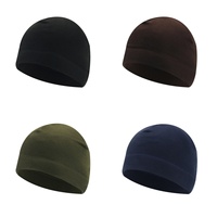 Gorro de Forro Polar Unisex ZZB con Logotipo Personalizado, Bordado 3D, Color Personalizado para Adultos, Deportes de Invierno al Aire Libre y Viajes