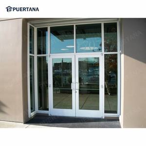 Porta moderna <span class=keywords><strong>in</strong></span> alluminio KFC Storefront per edifici commerciali di alta durevolezza e Design elegante - Product Image 6