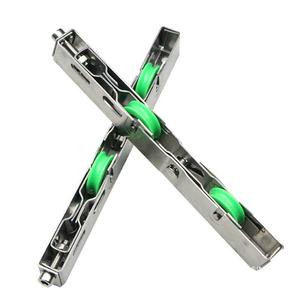 Có thể điều chỉnh Heavy Duty 13*20 nhôm cửa sổ trượt cửa Nylon mang bánh xe con lăn - Product Image 1