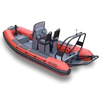 Bateau pneumatique RE550 550 cm avec coque en aluminium Hypalon et console